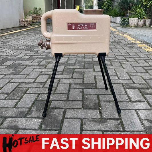 Camping Bucket Stand Strong Load Bearing Folding Cooler Stand Frame Detachable Foldable Ice Box Holder BBQ Picnic Accessories